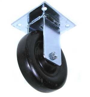 [ CASTER, RIGID (5DIA,3X3CTRS) - ]