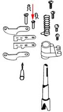 [ PIN, TOGGLE LEVER(BRASS,5/8L) ]