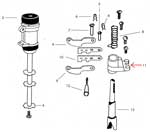 [ BRACKET, SPINDLE MOUNTING(NYL) ]