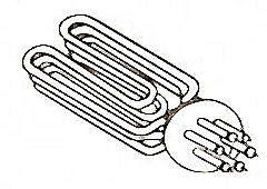 [ ELEMENT (208/240V, 5KW,ROUND)  ]