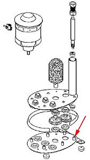 [ SPACER, PLATE (GLASS WASHER) - ]