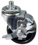 [ CASTER, 3 STEM (W/BRAKE) ]