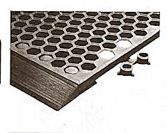 [ MAT, FLOOR (3 X 3FT, BROWN) -  ]