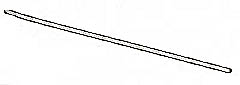 [ ROD, CURTAIN(1/4DIAX36,S/S) -  ]