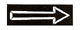 [ SIGN, ARROW (WALNUT, 3X8) ]