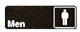 [ SIGN, MEN (BLACK, 3X9) ]
