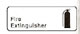 [ SIGN, FIRE EXTINGUISHER(WHITE) ]