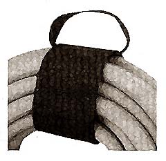 [ CARRIER, HOSE(3W,BLACK NYLON)  ]