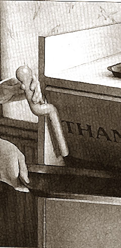 [ HANDLE, TRASH LID (SANI-GRAB)  ]