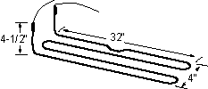 [ 120V 850W Defrost Heater ]