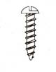 [ SCREW,1-WAY(SHEET METAL,#8,SS) ]