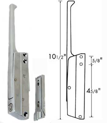 [ LATCH, MAGNETIC (W/STR/LK) - H ]