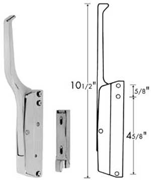 [ LATCH, MAGNETIC (W/STR/CRV'D)  ]