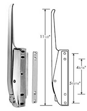 [ LATCH, MAGNETIC (W/STRIKE) - H ]
