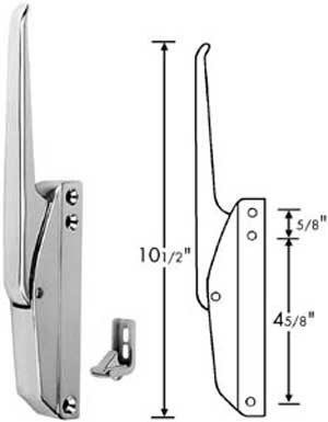 [ LATCH (W/STRIKE) - HWR-01028 - ]