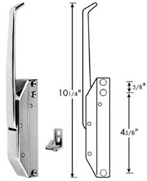 [ LATCH (W/STRIKE) - HWR-01042 - ]