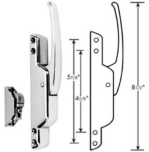 [ LATCH (W/STRIKE) - HWR-01046 - ]