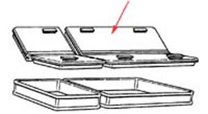 [ LID, CABINET (LARGE) - HWR-310 ]