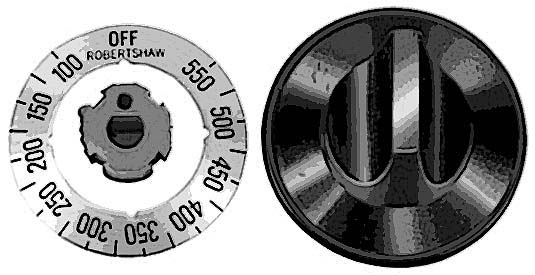 [ DIAL, THERMOSTAT(BLANK, 4-WAY) ]