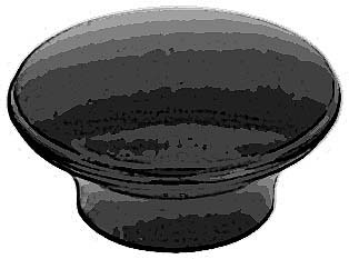 [ KNOB, COVER(10-24THD,1-3/4RD)  ]