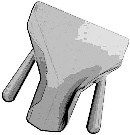 [ SCOOP,FRENCH FRY(2 HANDL,PLST) ]