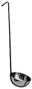 [ LADLE, 8 OZ (12L, S/S) - KCH-1 ]