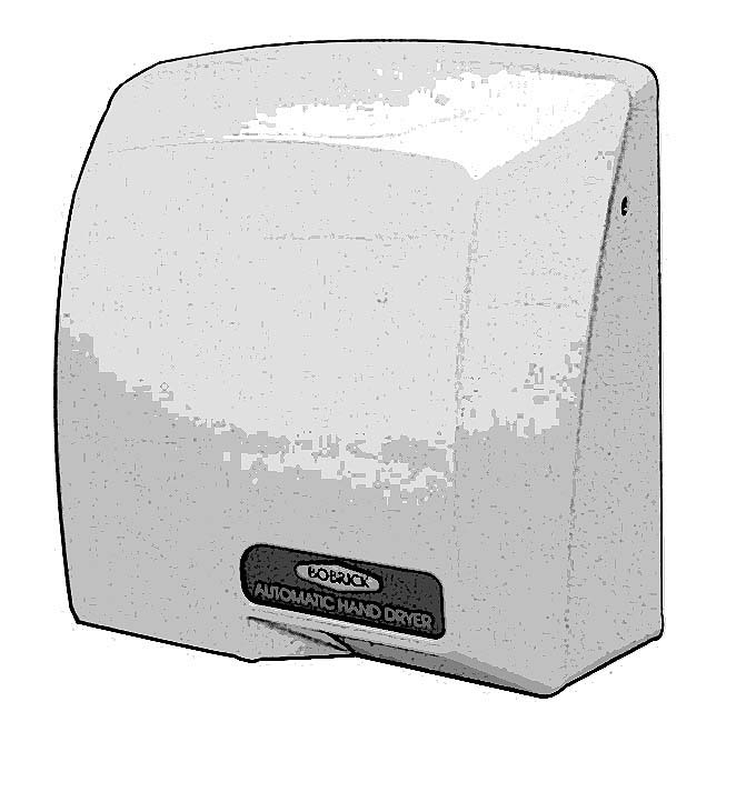 [ DRYER, HAND(NO TOUCH, BOBRICK) ]