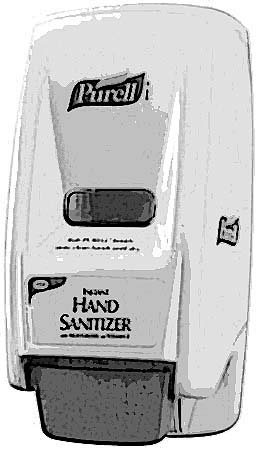 [ DISPENSER, HAND SANITIZER - WS ]