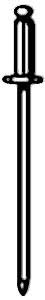 [ RIVET, BLIND (S/S,#44) (100) - ]