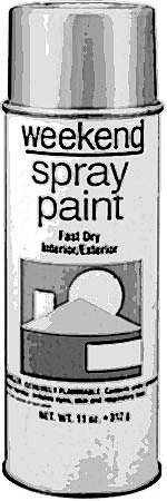 [ PAINT, SPRAY (FLAT BLACK) - CH ]