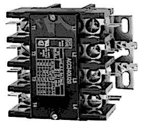 [ CONTACTOR (4 POLE,40 AMP,120V) ]