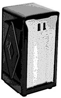 [ DISPENSER,NAPKIN(TALLFOLD,BLK) ]