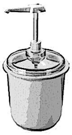 [ LID, CROCK (W/OPENING F/PUMP)  ]