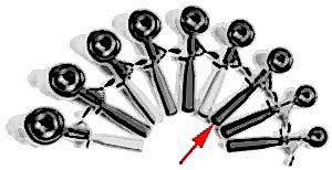 [ SCOOP, ICE CREAM (SIZE 24 RED) ]