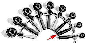 [ SCOOP, ICE CREAM (SIZE 30 BLK) ]