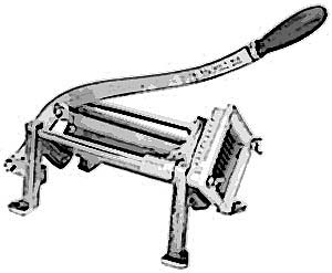 [ CUTTER, POTATO(7/16,MODEL 29)  ]