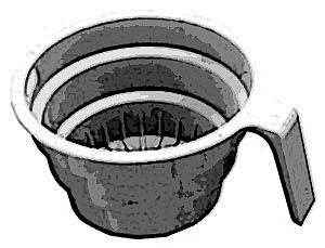 [ FUNNEL, BREW (PLASTIC) - BUN-0 ]