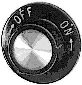 [ KNOB, CONTROL (ON/OFF) - STR-0 ]