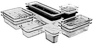 [ LID, FOOD PAN(H-PAN,1/3,AMBER) ]