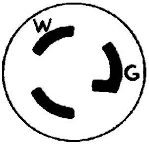 [ PLUG,LOCKING(L5-15P,SINGLE PH) ]