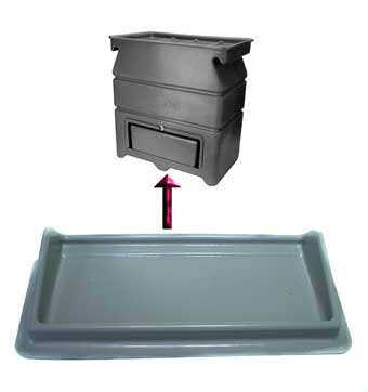 [ DOOR, LETTUCE STORAGE BIN - SI ]