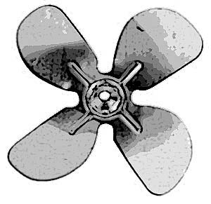 [ BLADE, FAN (4,3/16 HOLE,CCW) - ]