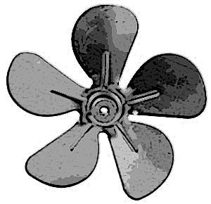 [ BLADE, FAN(5.5,3/16HOLE,CCW) - ]