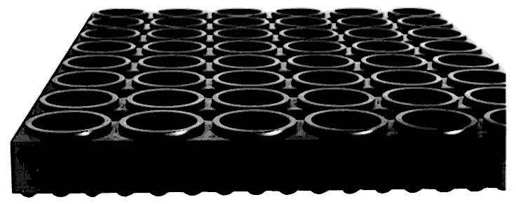 [ MAT,FLOOR(3X5FT,BLK,TEK-TOUGH) ]