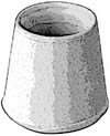 [ TIP, CRUTCH(F/ 1OD TUBE, WHT) ]