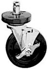 [ CASTER, STEM (5 W/BUMPER) ]