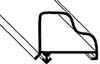 [ GASKET,DOOR (54-1/2 X 22-1/2) ]