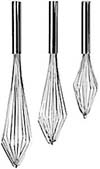 [ WHIP, CONICAL HAND (3 PACK) ]