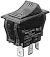 [ SWITCH, ROCKER (SPDT,HI/LOW) ]