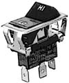 [ SWITCH, ROCKER (SPDT,HI/LOW) ]
